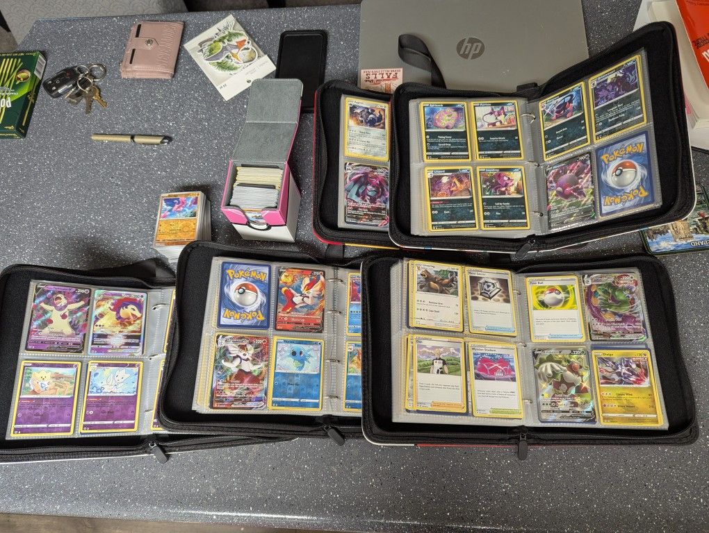 1000's Of Pokemon Cards Straight Out Of The Box Condition