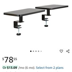 Height Adjustable Dual Laptop & Monitor Stand