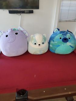 Squishmallows Plush Set of 3 Large