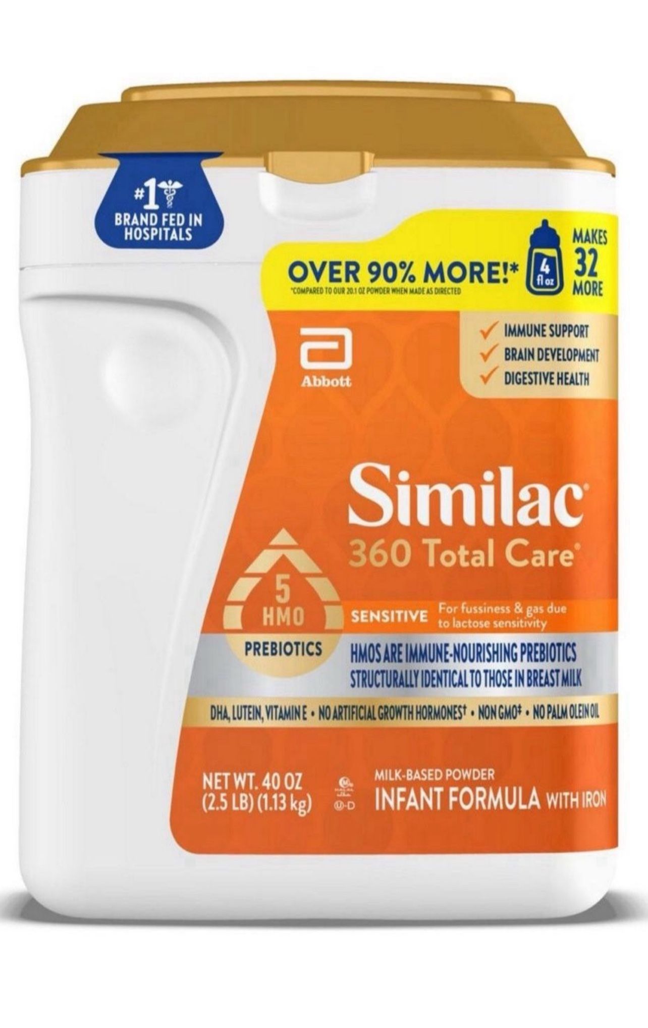 Similac 360 Total Care Sensitive 40oz (new)
