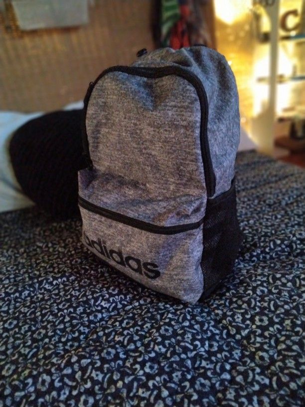 New Adidas Back Pack With Cooler Front Pocket