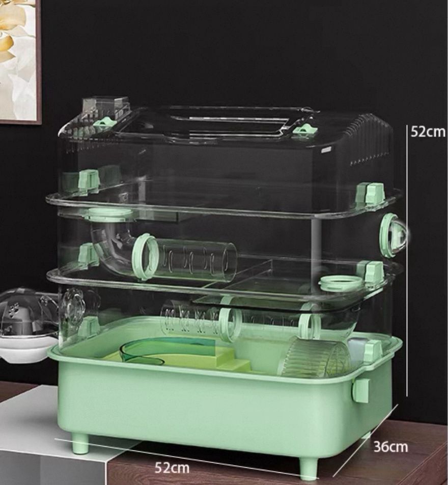 Cage And Accessories For Hamster