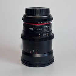 Rokinon 35mm T1.5 VDSLR AS UMC II Lens EF Mount