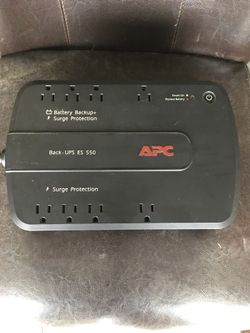 Battery back up/ Surge protector $5