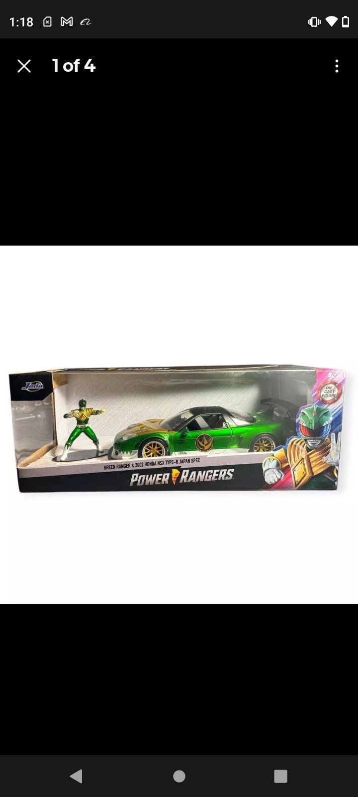Green Ranger X JDM 2002 Nsx Type R Japan Spec Collector Set