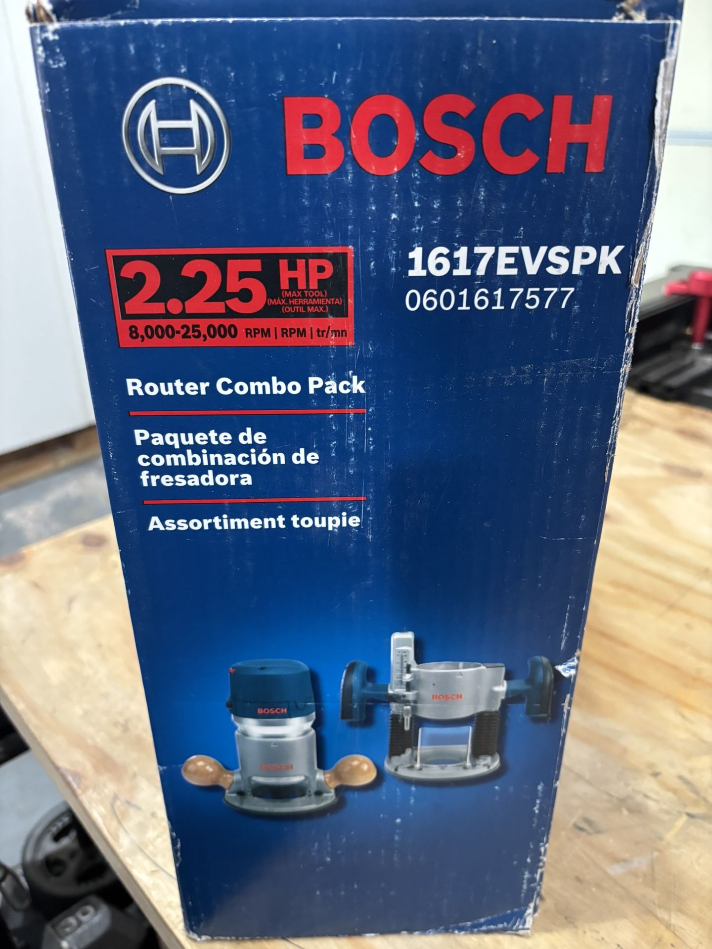 Bosch 1617EVSPK Router Combo for Sale in Riverside, CA - OfferUp