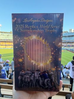 Dodgers 2025 World Series Replica Trophy