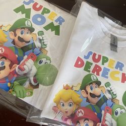 Súper Mario Bros 4T Shirt 