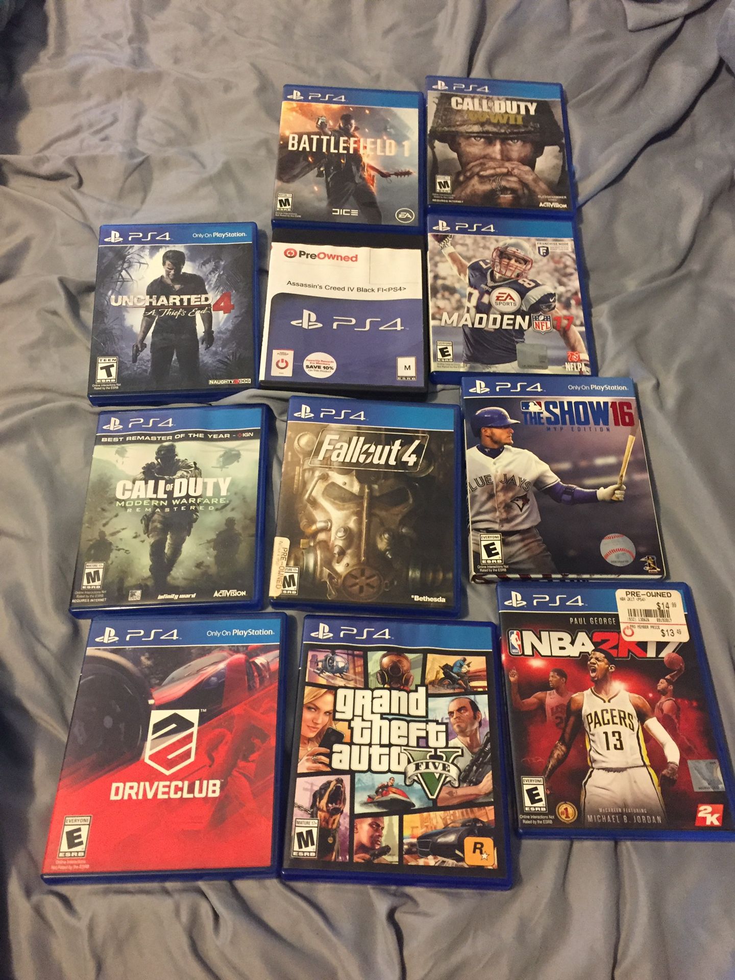 PS4 games need gone