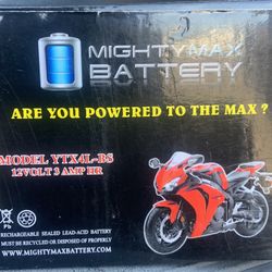 Mighty Max Battery YTX4L-BA 12 Volt 3 Amp HR