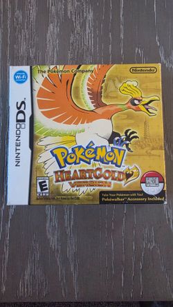 Pokemon HeartGold Version Nintendo DS New
