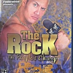 WWF- The Rock: The Peoples Champ (DVD 2000) Special Extended Electrifrying i