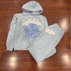 Sp5der Set Baby Blue