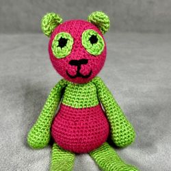 Handmade Stuffed Panda Bear