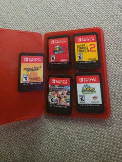Nintendo switch games 5 for $180 obo