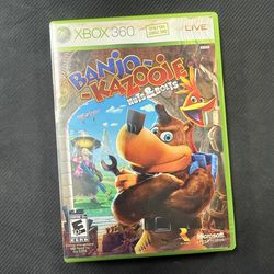 Banjo-Kazooie Nuts & Bolts Xbox 360 Complete CIB Game w/ Poster Tested !