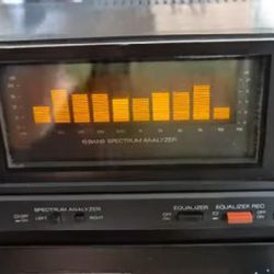 Sansui Graphic Spectrum Eq Home Stereo Sound System Equalizer 1988