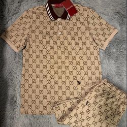 Gucci Shirt & Shorts Set