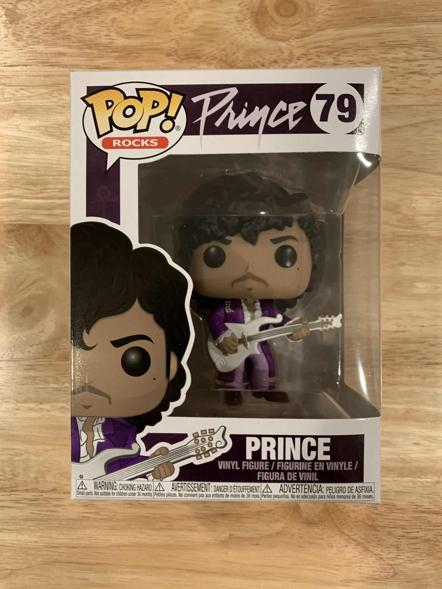 OR BEST OFFER - Funko Pop! Prince - 79 - Prince (Misprint - Purpe Rain)