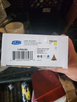 1" 70XL double union pressure regulator