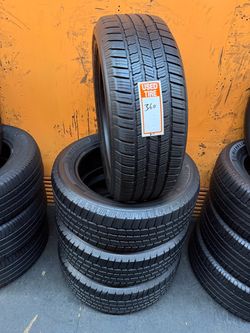 235/55R19 Michelin Defender LTX High Tread Full Set of 4 Tires
