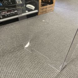 Clear Plastic Desk/counter Shield