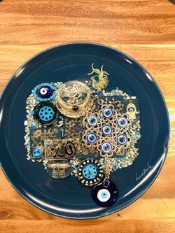 EnanaArts Handmade decorative plate