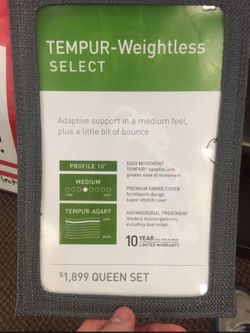Temperpedic bed