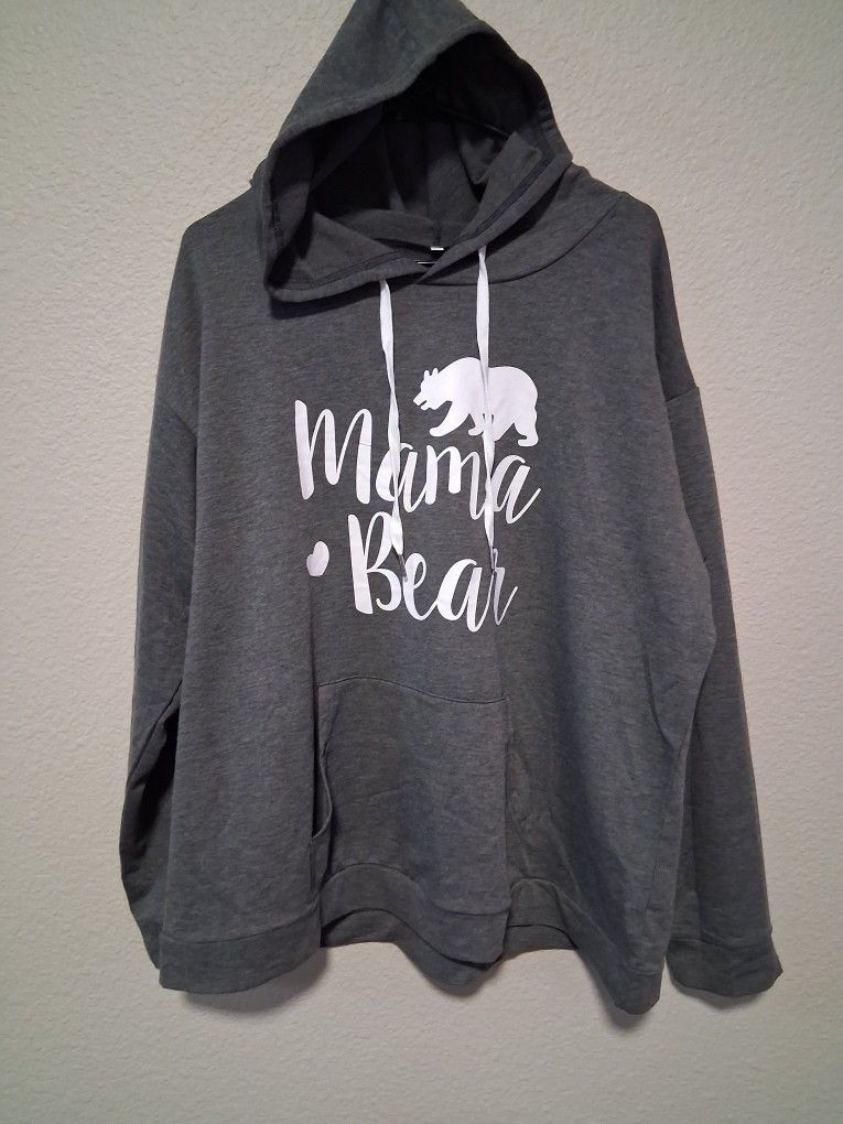 Momma Bear Hoodie Light Weight