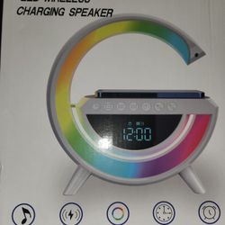 LED Wireless Charging Speaker