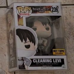 Funko Pop Attack on Titan Cleaning Levi