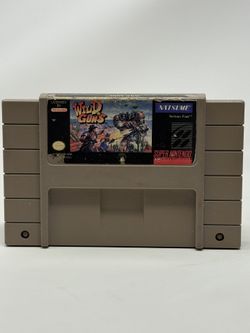 Wild Guns Super Nintendo SNES Authentic Game