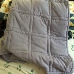 48 X 72 Inch Purple Weighted Blanket 