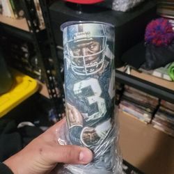 Custom lot 2 raiders tumblers