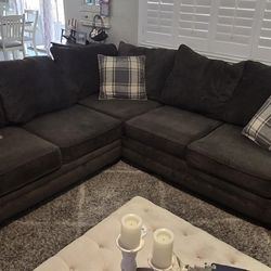 Sectional Couch Loveseat Ottoman