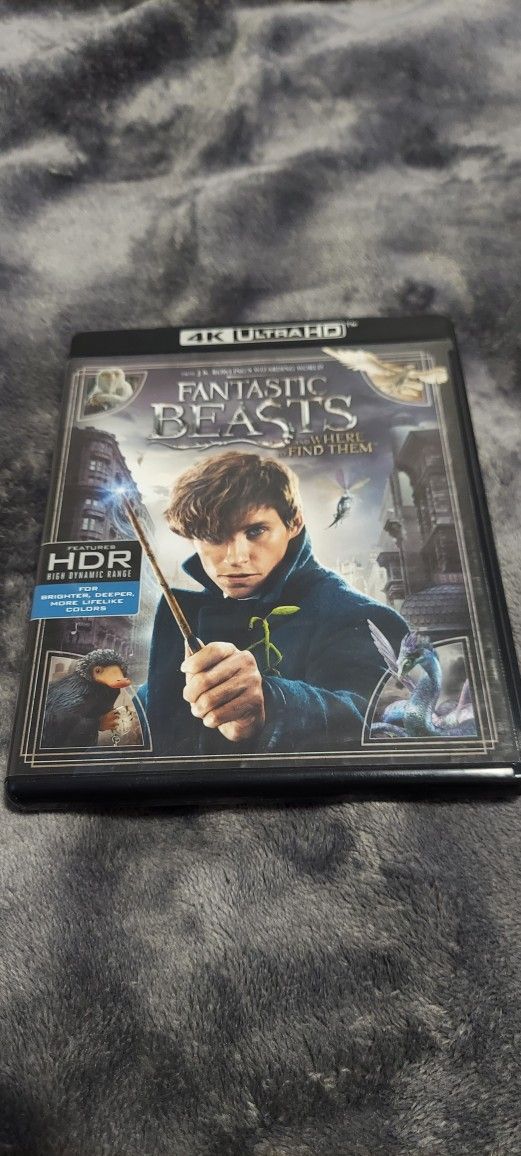 Fantastic Beasts 4k Uktra HD Blu-ray Disc