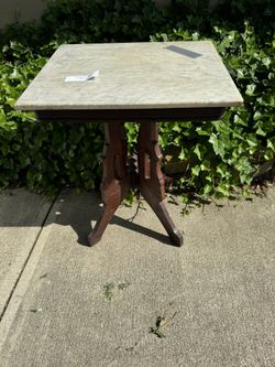 Marble Top Table 