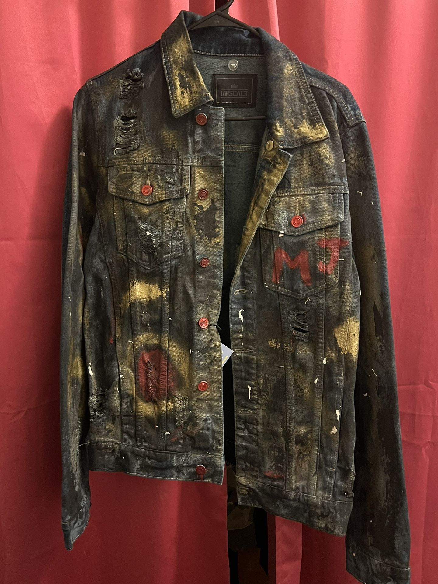 Michael Jordan Custom Denim Jacket SM