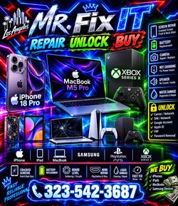 iPhone 17 Pro Max Macbook Cracked Screen iPad A16 Playstation 5 HDMI XBox Overheating