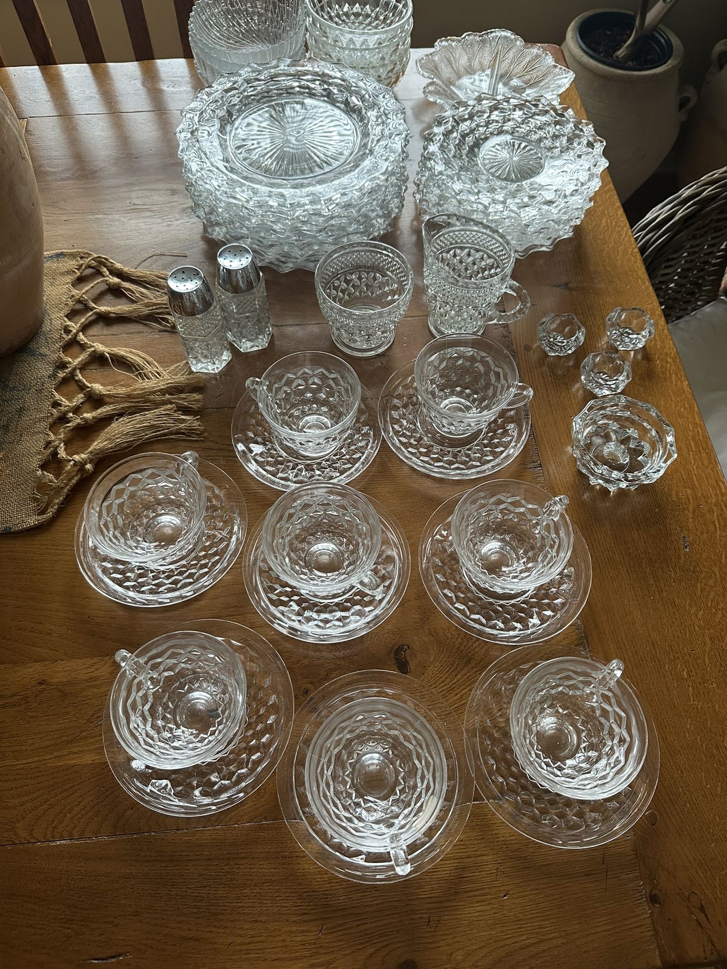 Antique Fostoria Dinnerware
