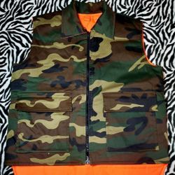 NEW Northwest Territory Hunting Reversible Jacket Vest Mens Medium