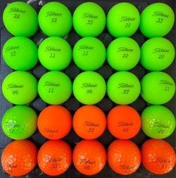 Golf balls velocity