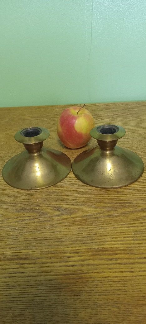Antique Brass Candel Holder