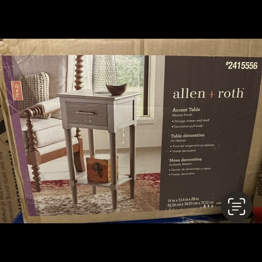 Allen and roth on sale accent table