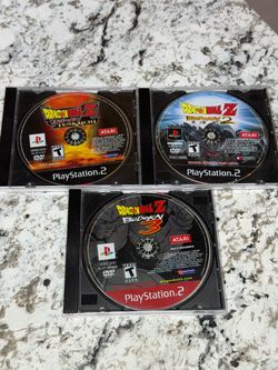 Dragon Ball z Budokai tenkaichi, budokai 2 & budokai 3