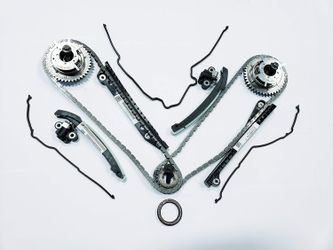  Updated Ford OEM 5.4L 3V Phaser Repair Kit - Phaser Sprockets, Tensioners, Guides, Chains 18pc kit
