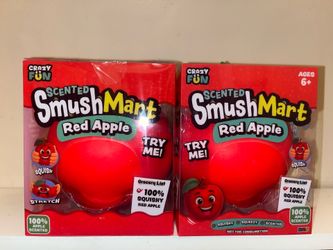 Crazy Fun SmushMart Scented Red Apple Squishy