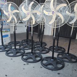 Zoom Metal Fan Ventilador 18" - 3 Speed - 5 Blade❗️Super Powerful  BRAND NEW❗️🥶Nuevos en Caja