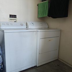 Washer and dryer