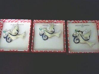 3 dove pendants (jaclyn smith)